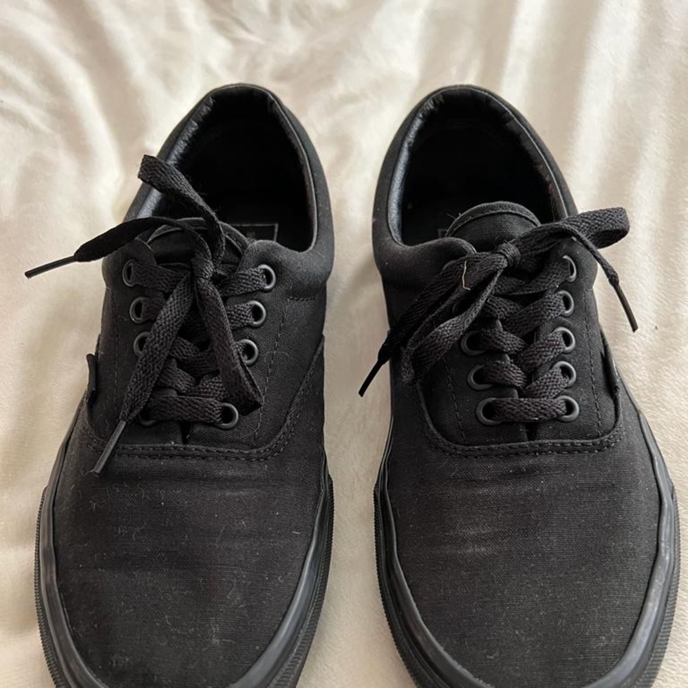 Vans black sneakers size 9 men